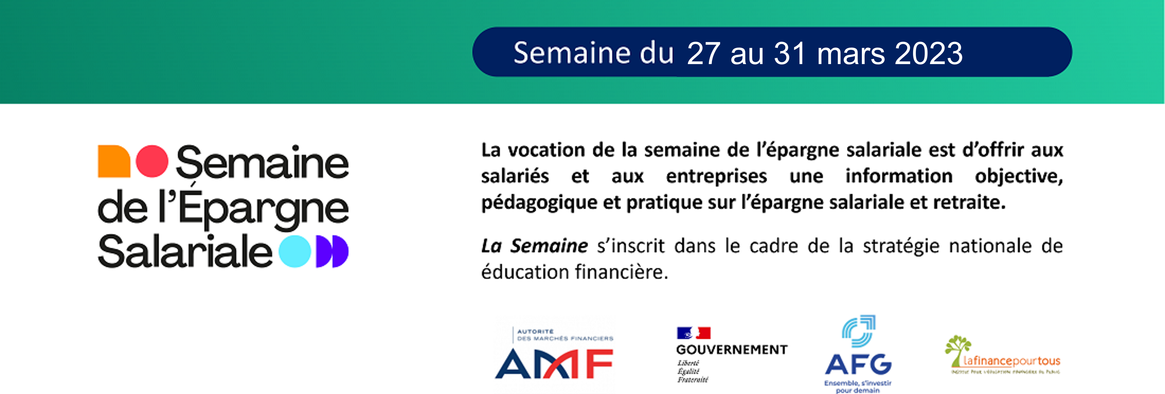 Semaine ES 2023